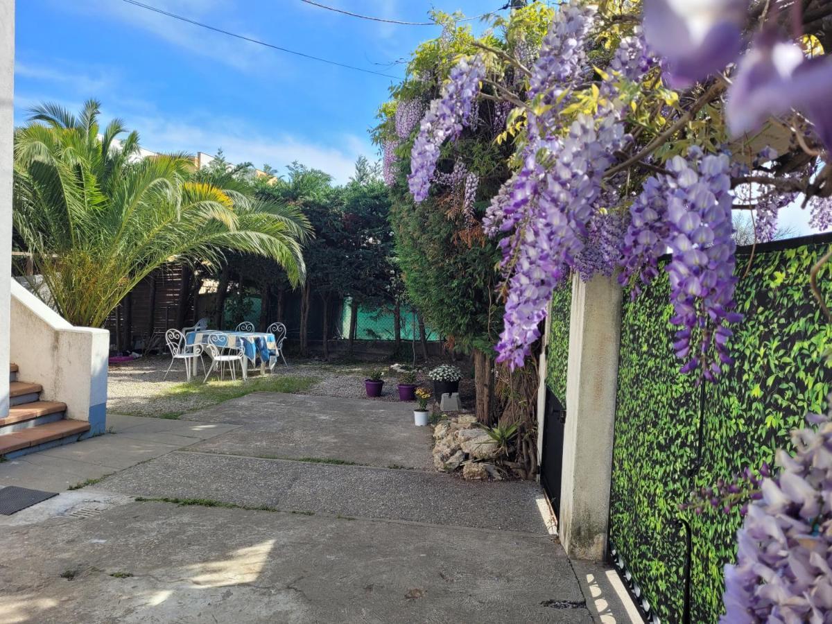 Villa La Desiree - Haut De Villa, 68M2, 8 Personnes Max, Climatise, 4 Etoiles, 120M2 De Jardin Et Parking, Wifi, Vu Mer Antibes Eksteriør billede